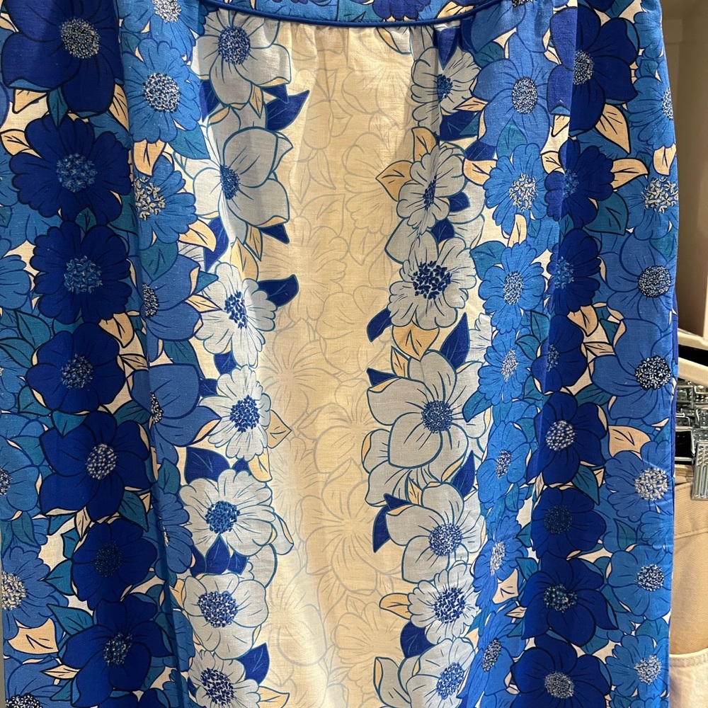 Farm Rio Flower Stripes Midi Skirt - Picture 3 of 4